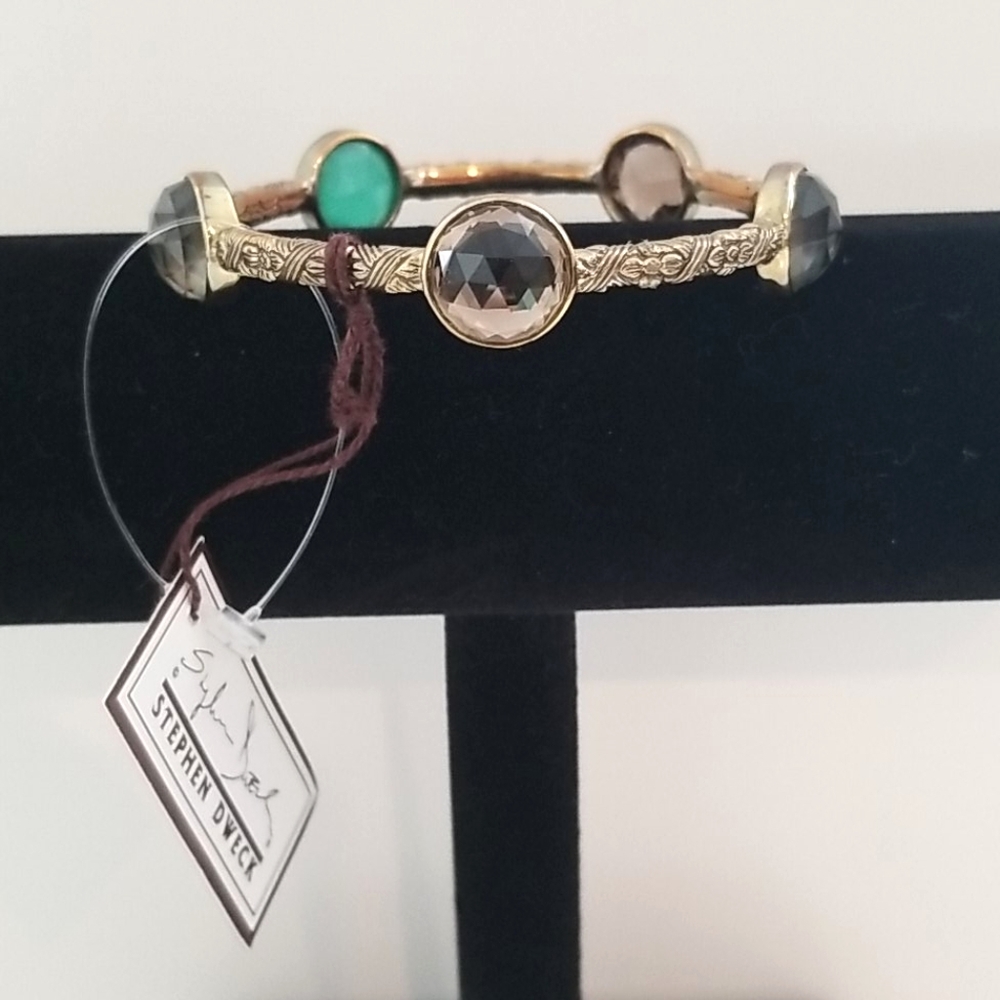 STEPHEN DWECK Bronze Multi Gemstone Bracelet NWT